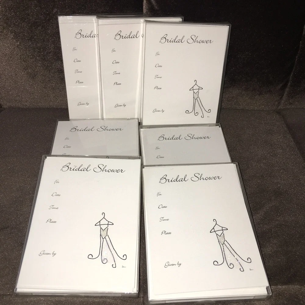 Bridal Shower Invitation Cards 56 cards